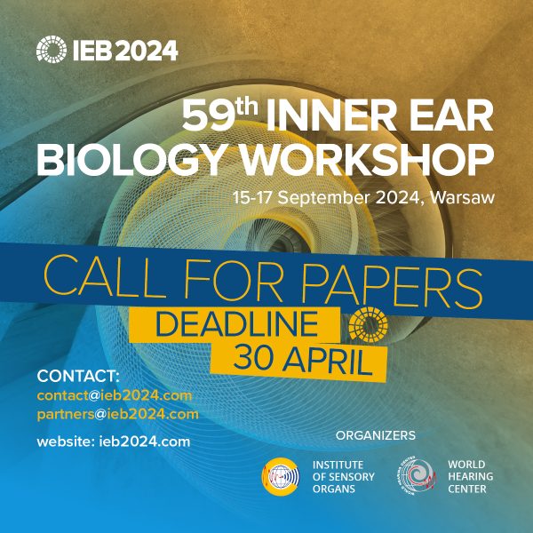 59th Inner Ear Biology Workshop