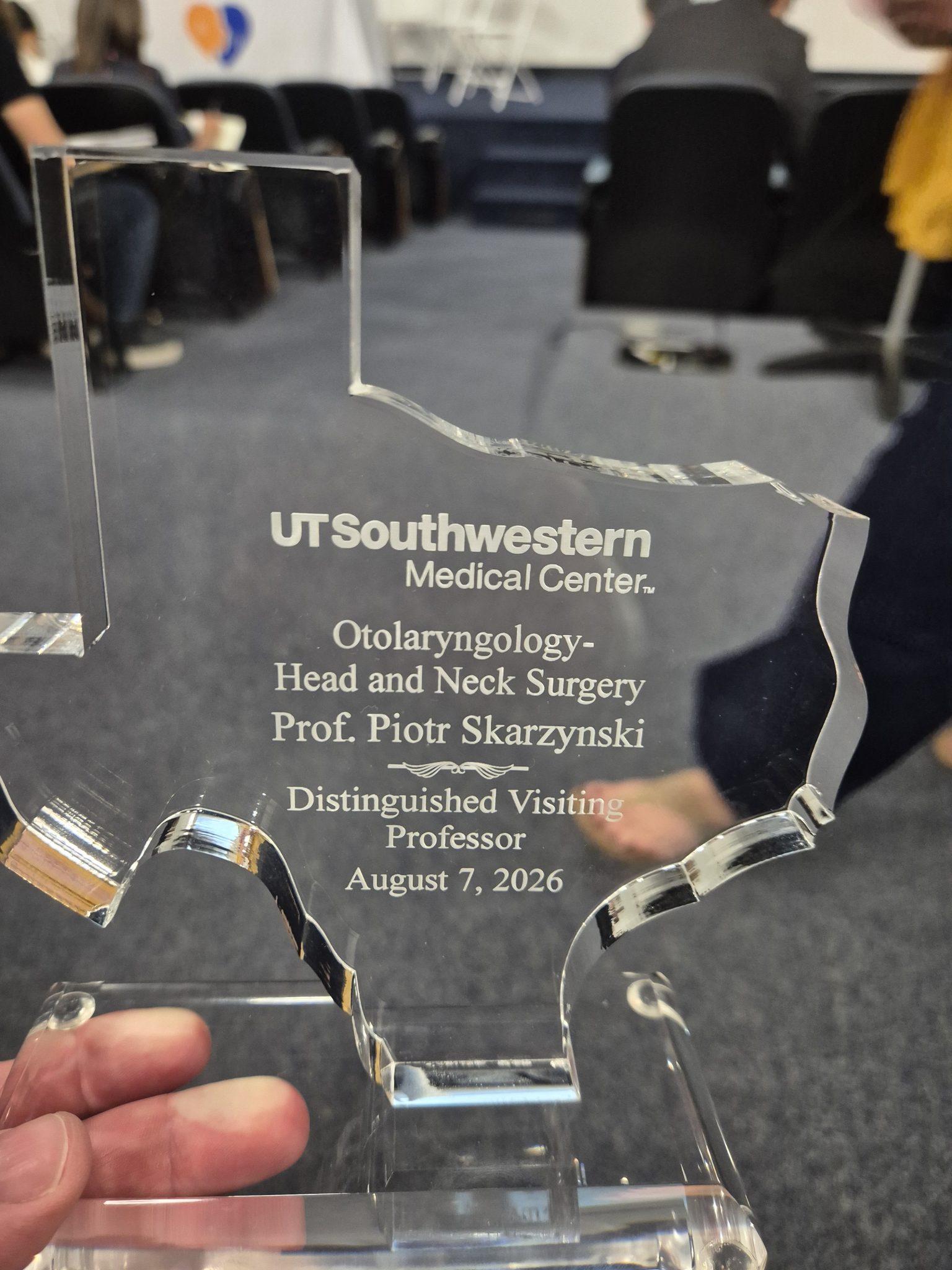 Prof. Piotr H. Skarżyński z wizytą w UT Southwestern Medical Center w Dallas, USA